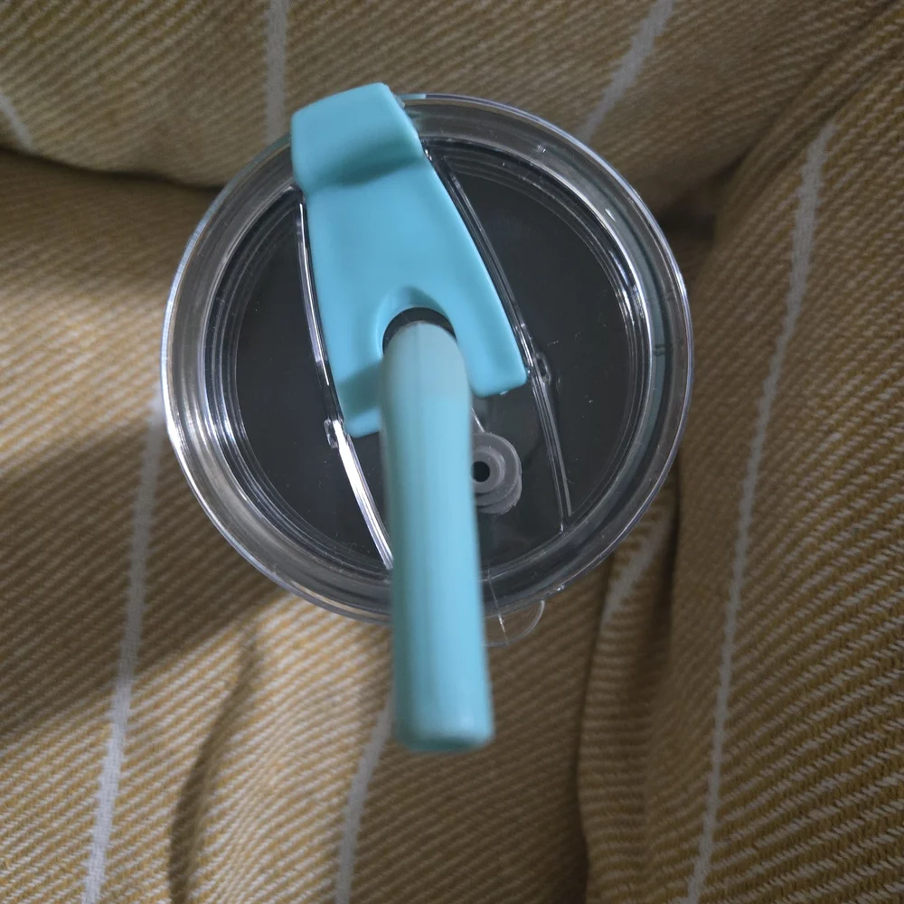 Wellness Stainless Steel Tumbler with Straw - Picture 4 of 5